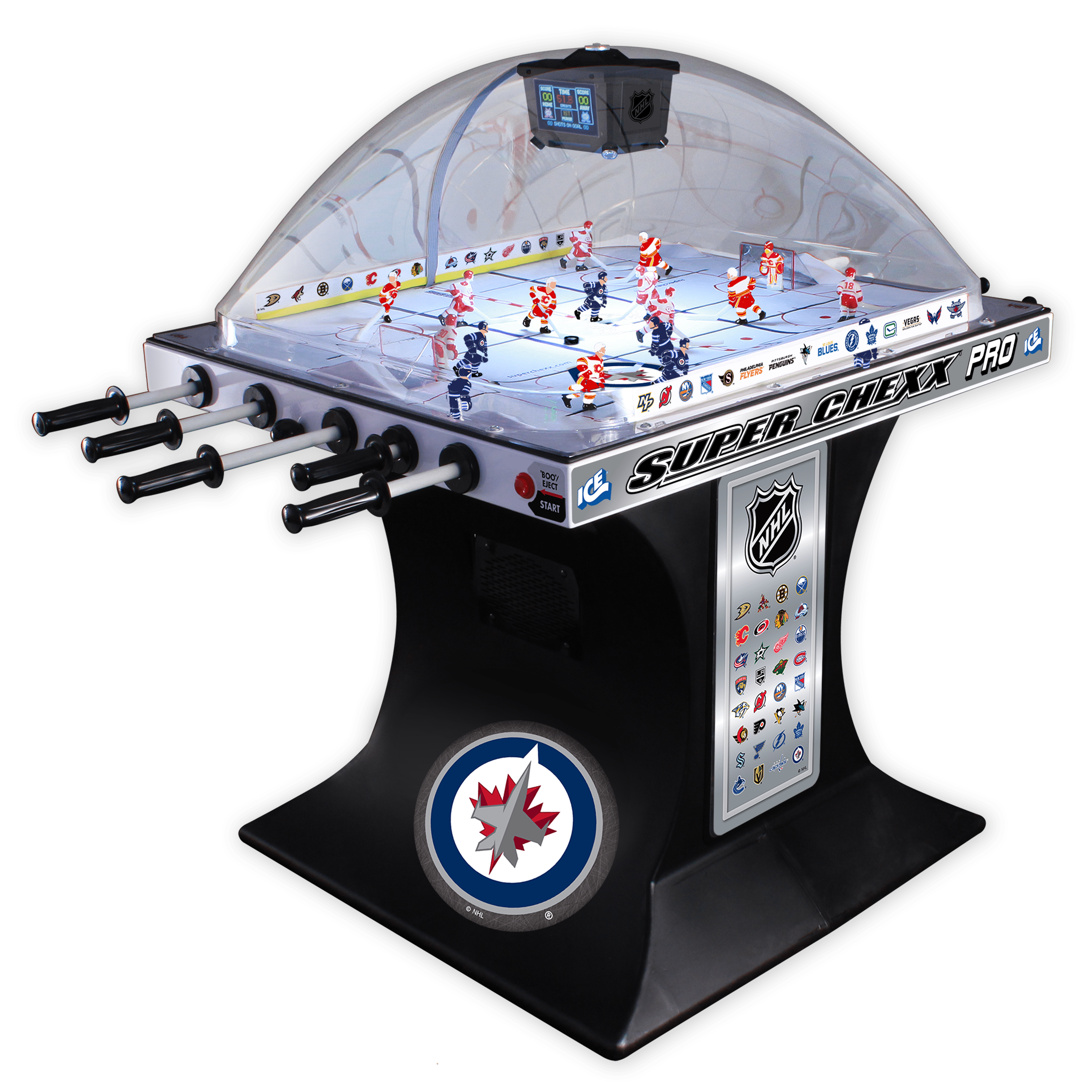 Winnipeg Jets NHL Super Chexx Pro Bubble Hockey