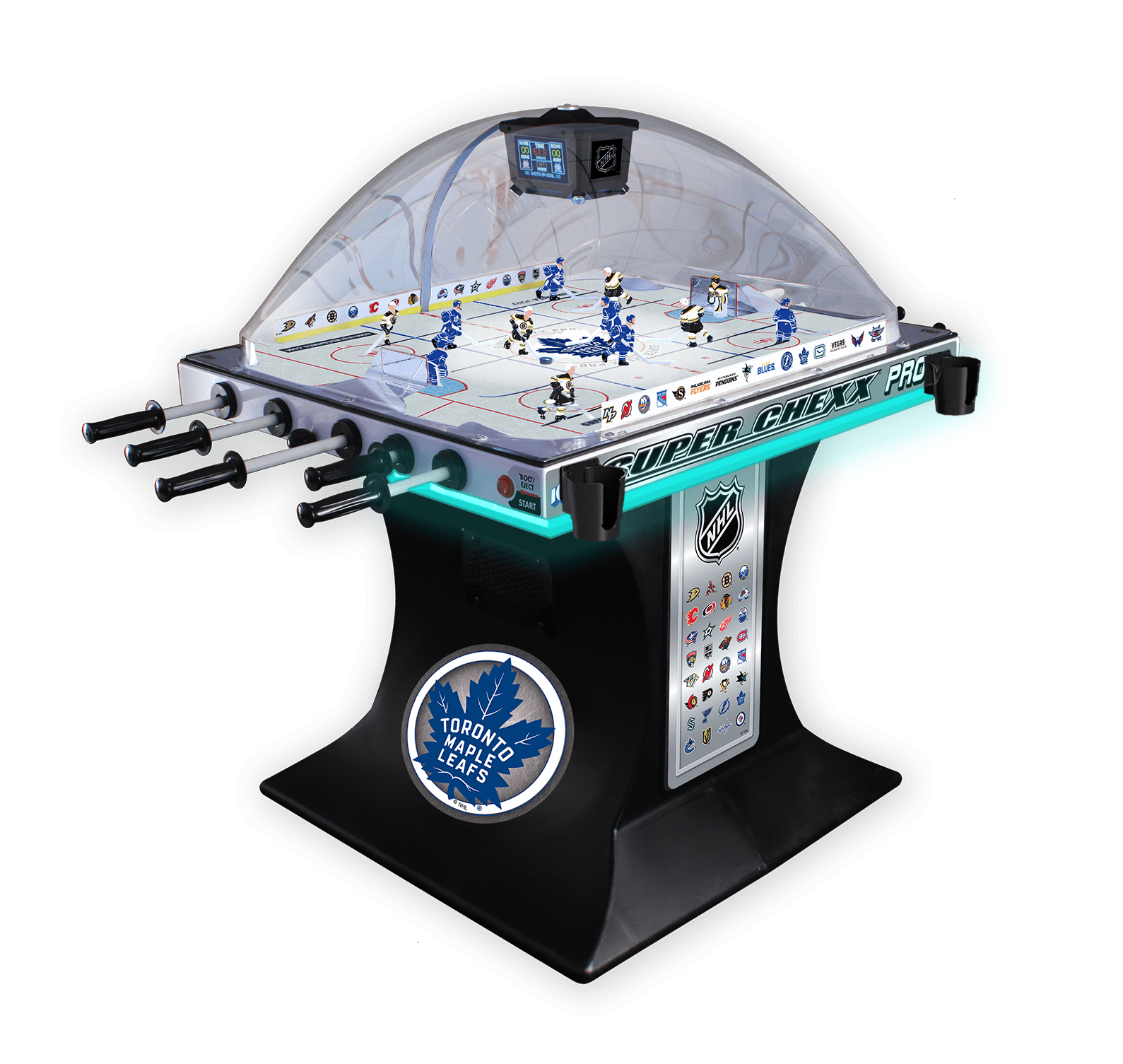 NEW Toronto Maple Leafs NHL Super Chexx Pro Toronto Maple Leafs (Home) VS Boston Bruins (Away)