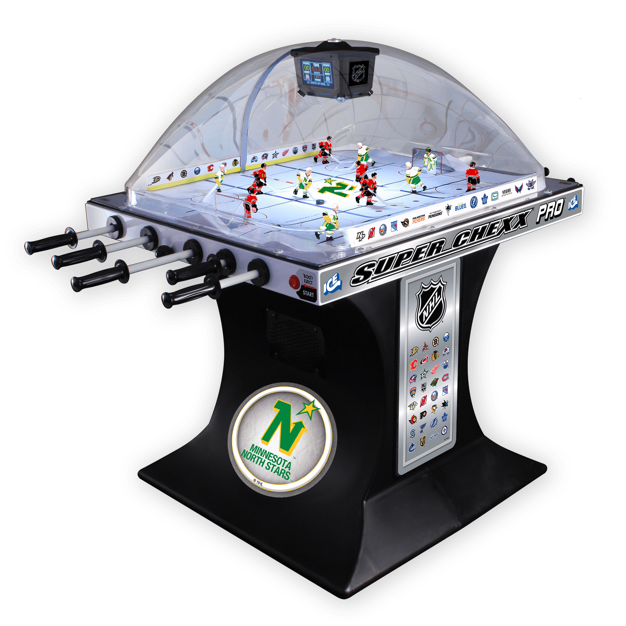 North Stars NHL Super Chexx Pro Bubble Hockey