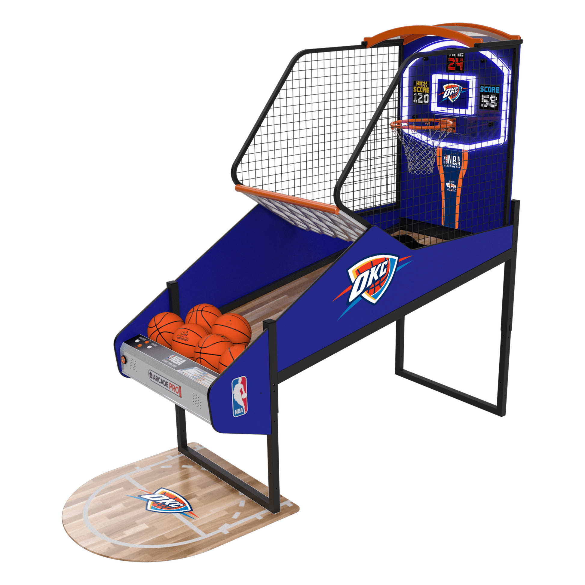 Oklahoma City Thunder NBA Game Time Pro Arcade Innovative Concepts in Entertainment   