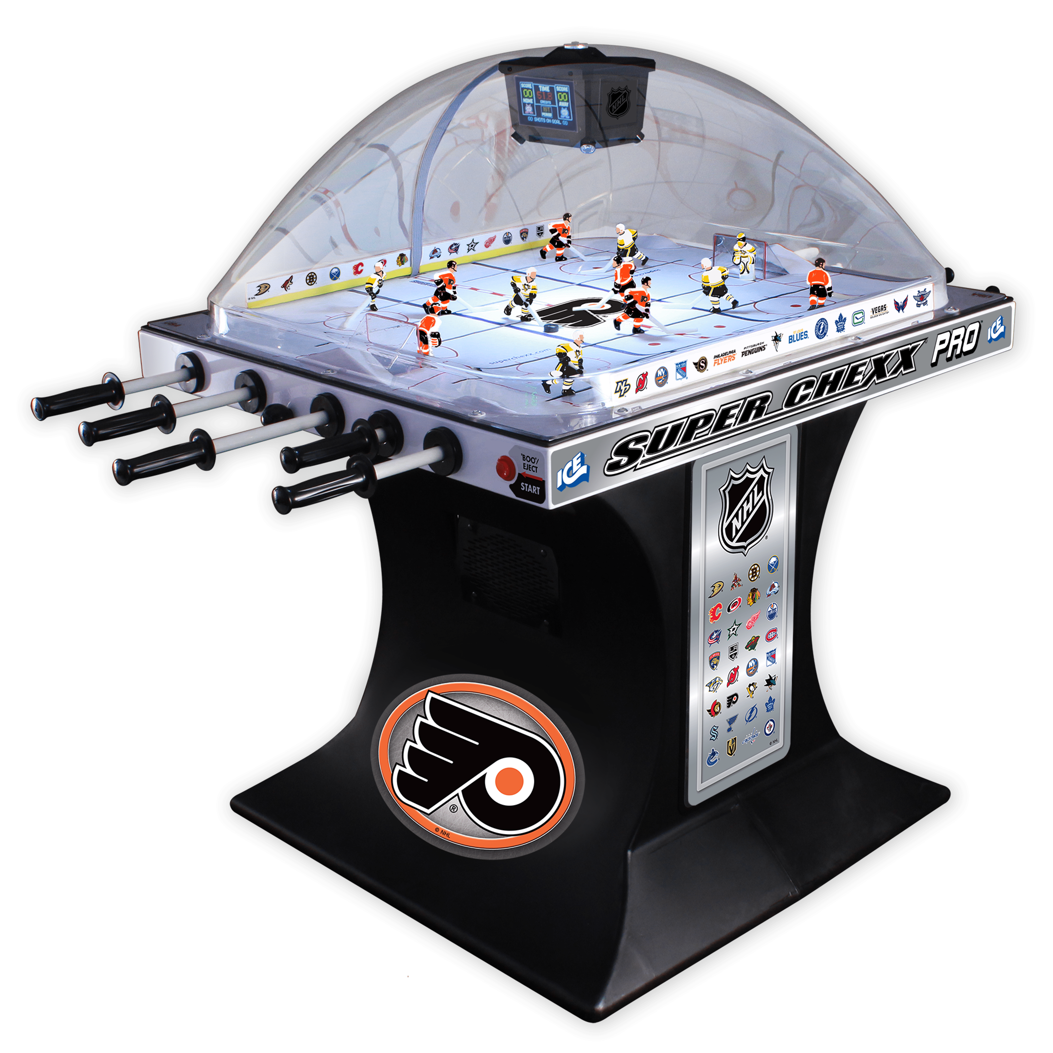 Philadelphia Flyers NHL Super Chexx Pro Bubble Hockey