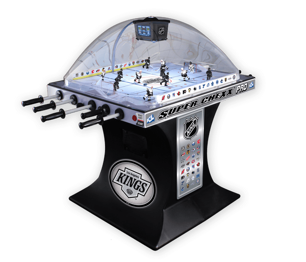 L.A. Kings NHL Super Chexx Pro Bubble Hockey Arcade Super Chexx