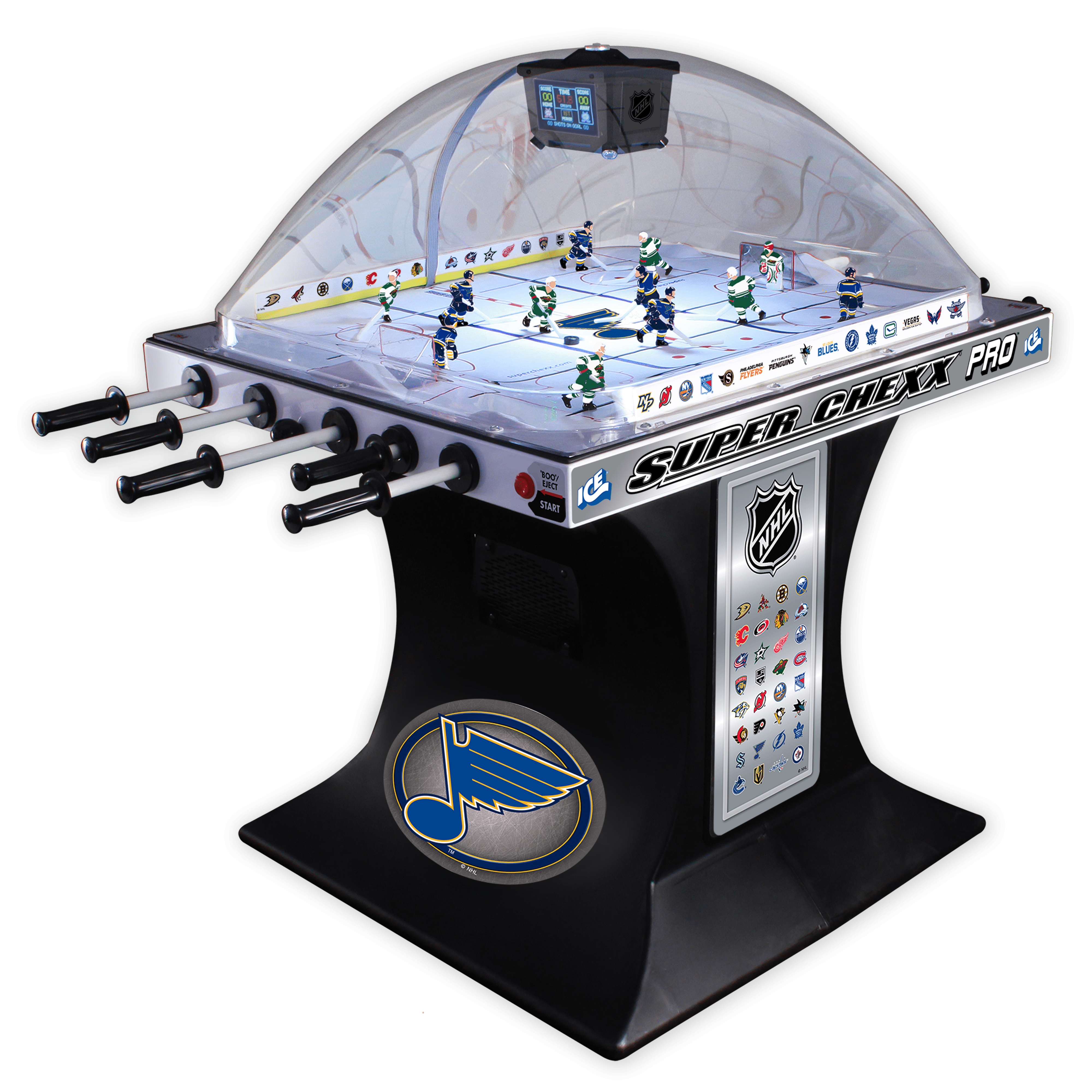 St. Louis Blues NHL Super Chexx Pro Bubble Hockey