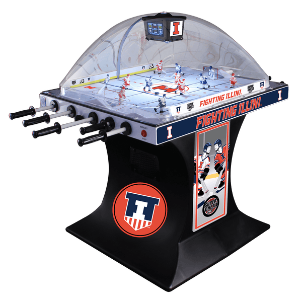 University of Illinois Super Chexx PRO® Bubble Hockey Arcade Super Chexx