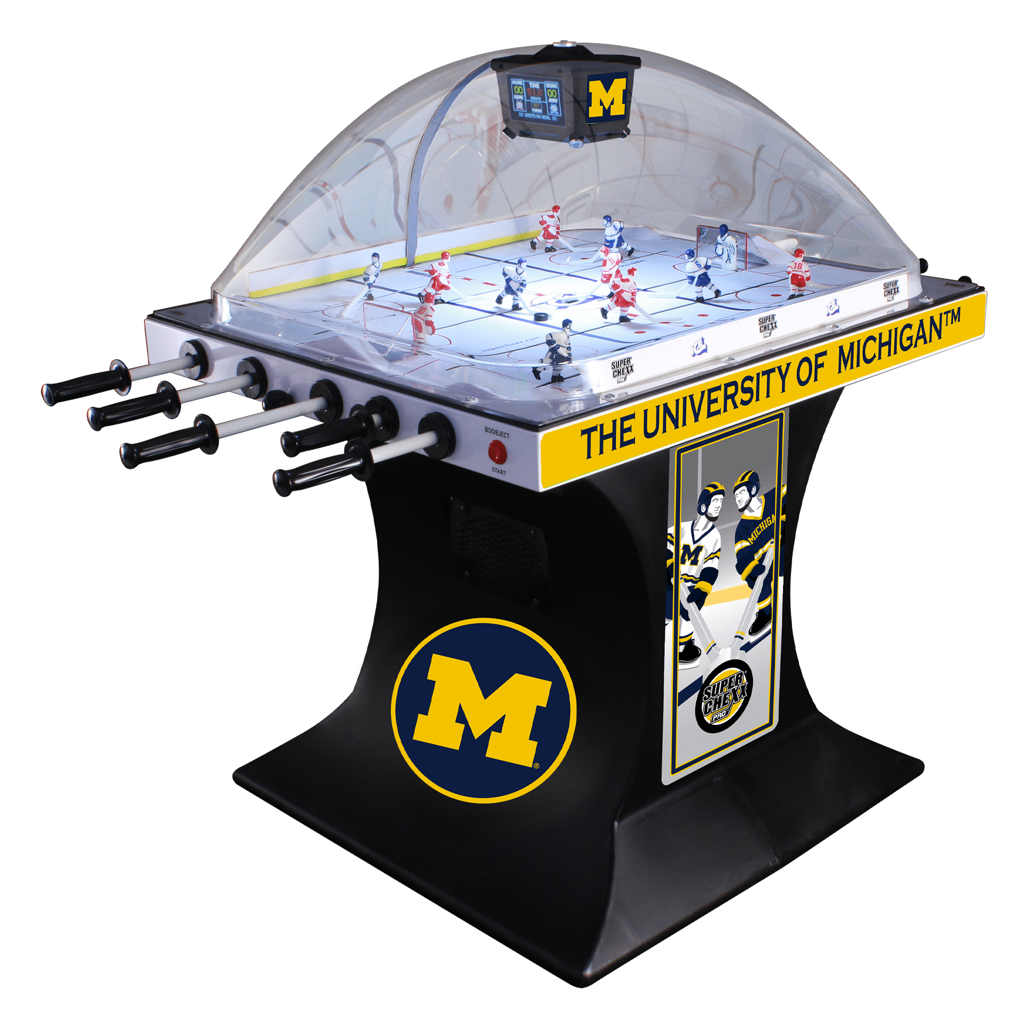 Collegiate Edition Super Chexx PRO® Bubble Hockey
