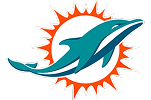 Miami Dolphins Premium Pool Table Bundle - Walnut