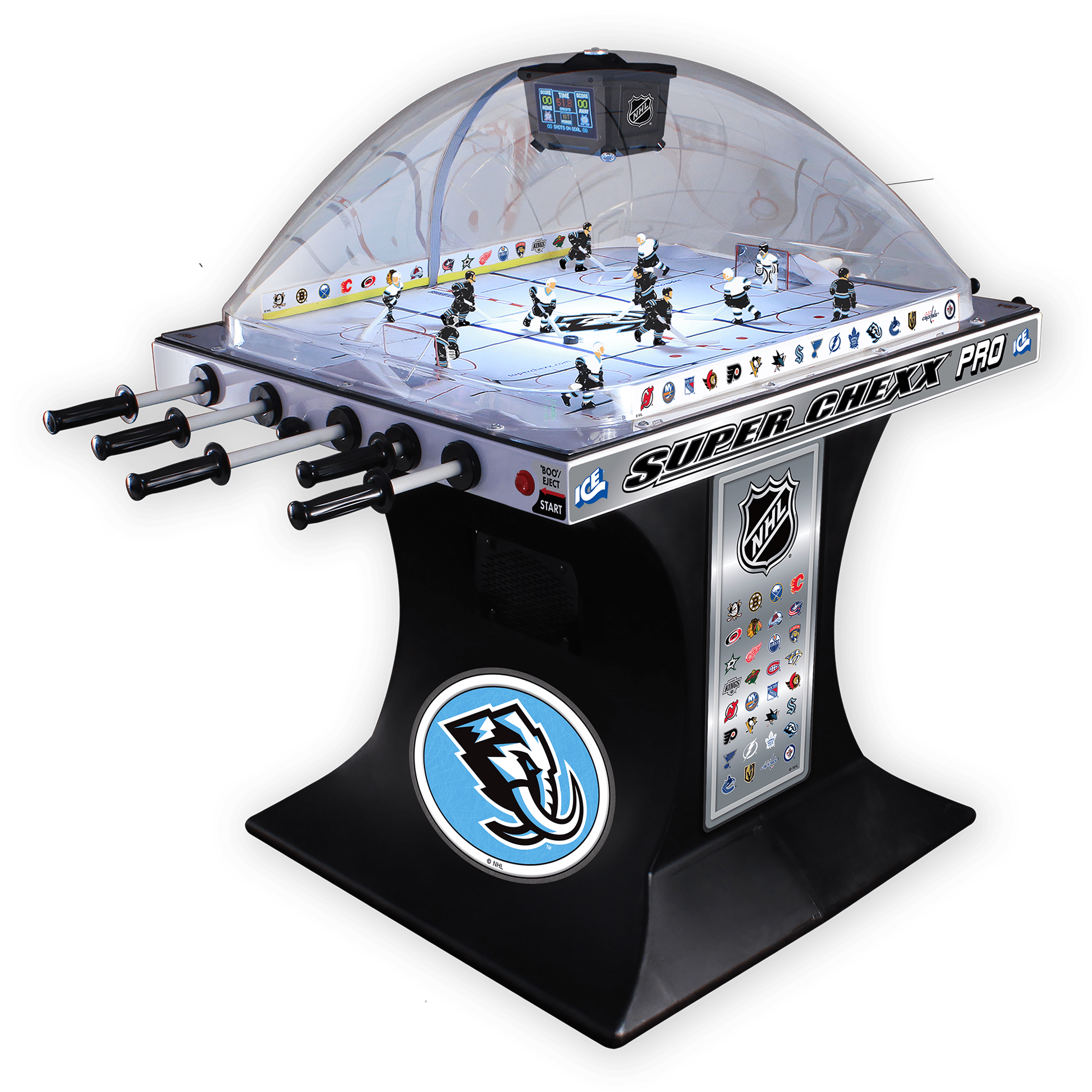 Utah Mammoth NHL Super Chexx Pro Bubble Hockey