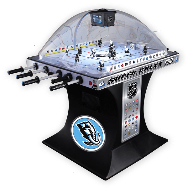 Utah Mammoth NHL Super Chexx Pro Bubble Hockey Arcade Super Chexx