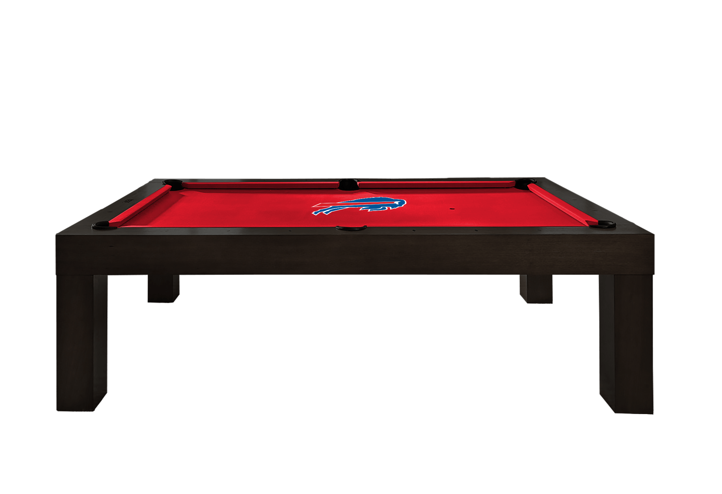 Buffalo Bills Premium Pool Table Bundle - Black Ash