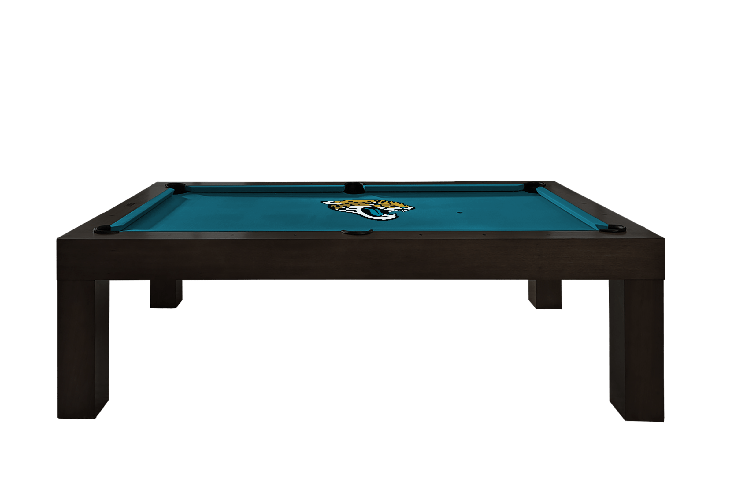 Jacksonville Jaguars Premium Pool Table Bundle - Black Ash