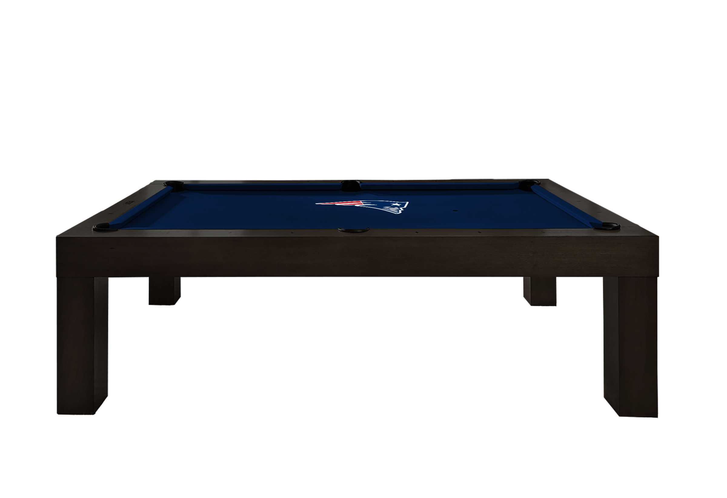 New England Patriots Premium Pool Table Bundle - Black Ash