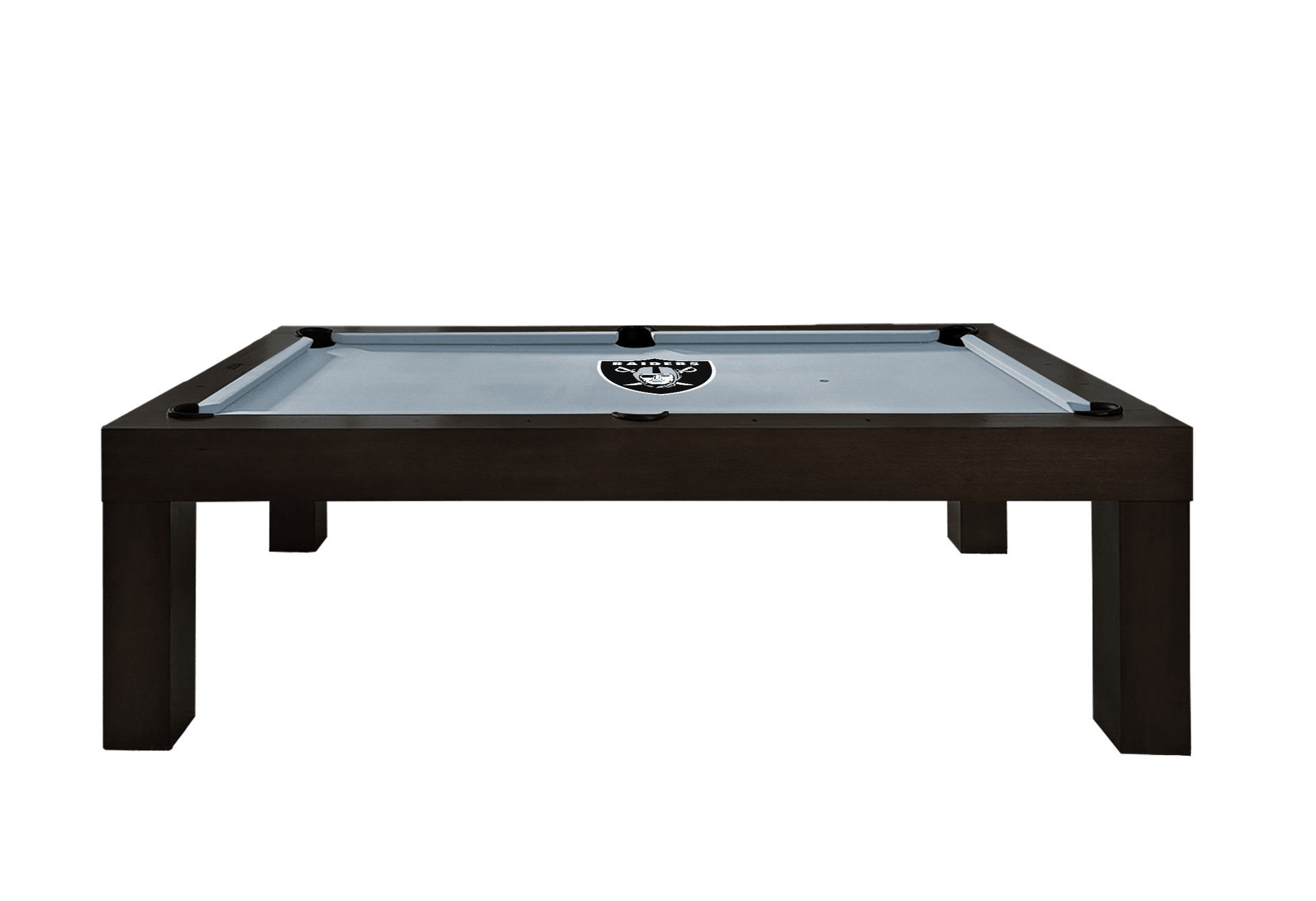 Las Vegas Raiders Premium Pool Table Bundle - Black Ash Pool Bundle Home Arcade Games   