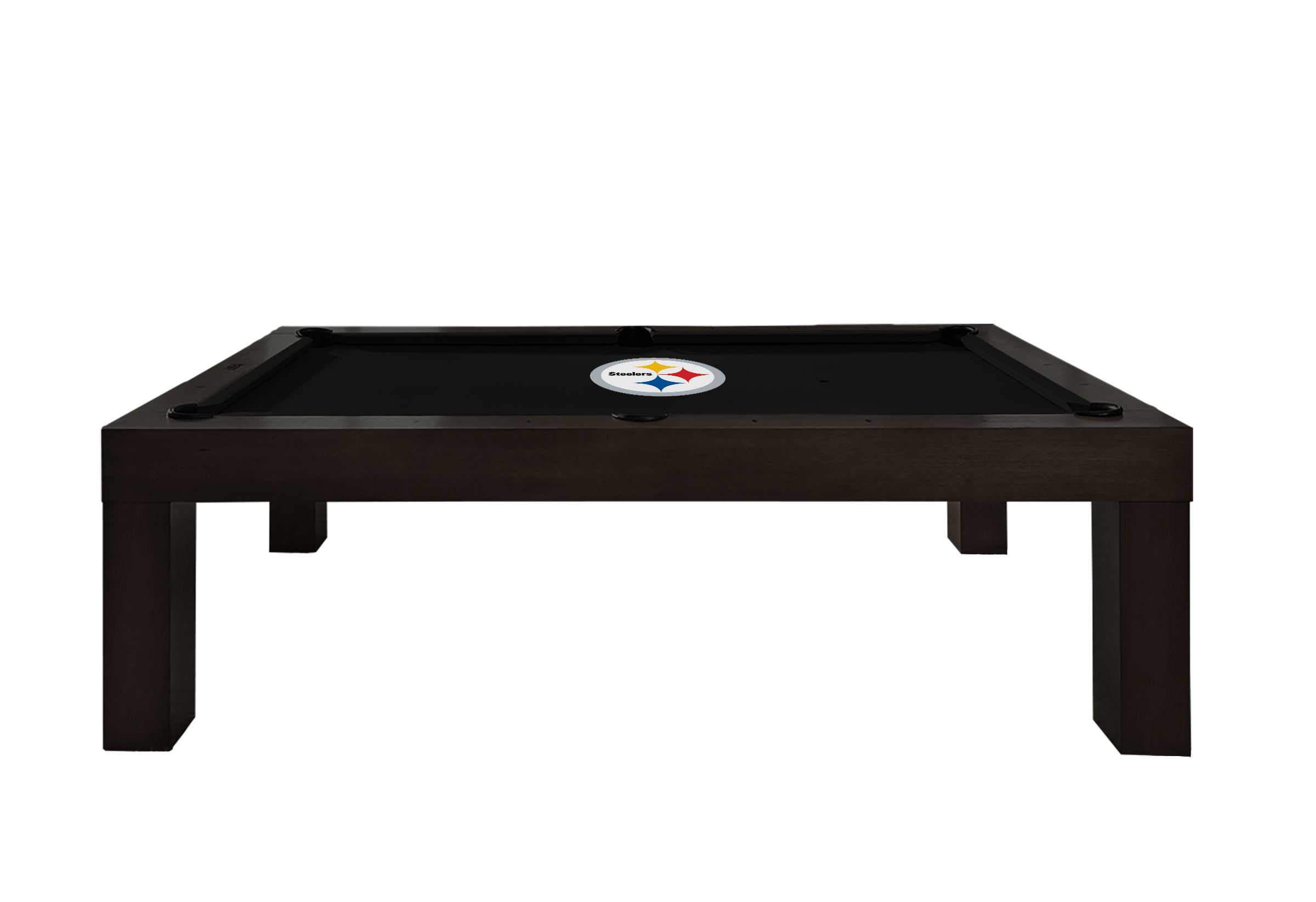 Pittsburgh Steelers Premium Pool Table Bundle - Black Ash