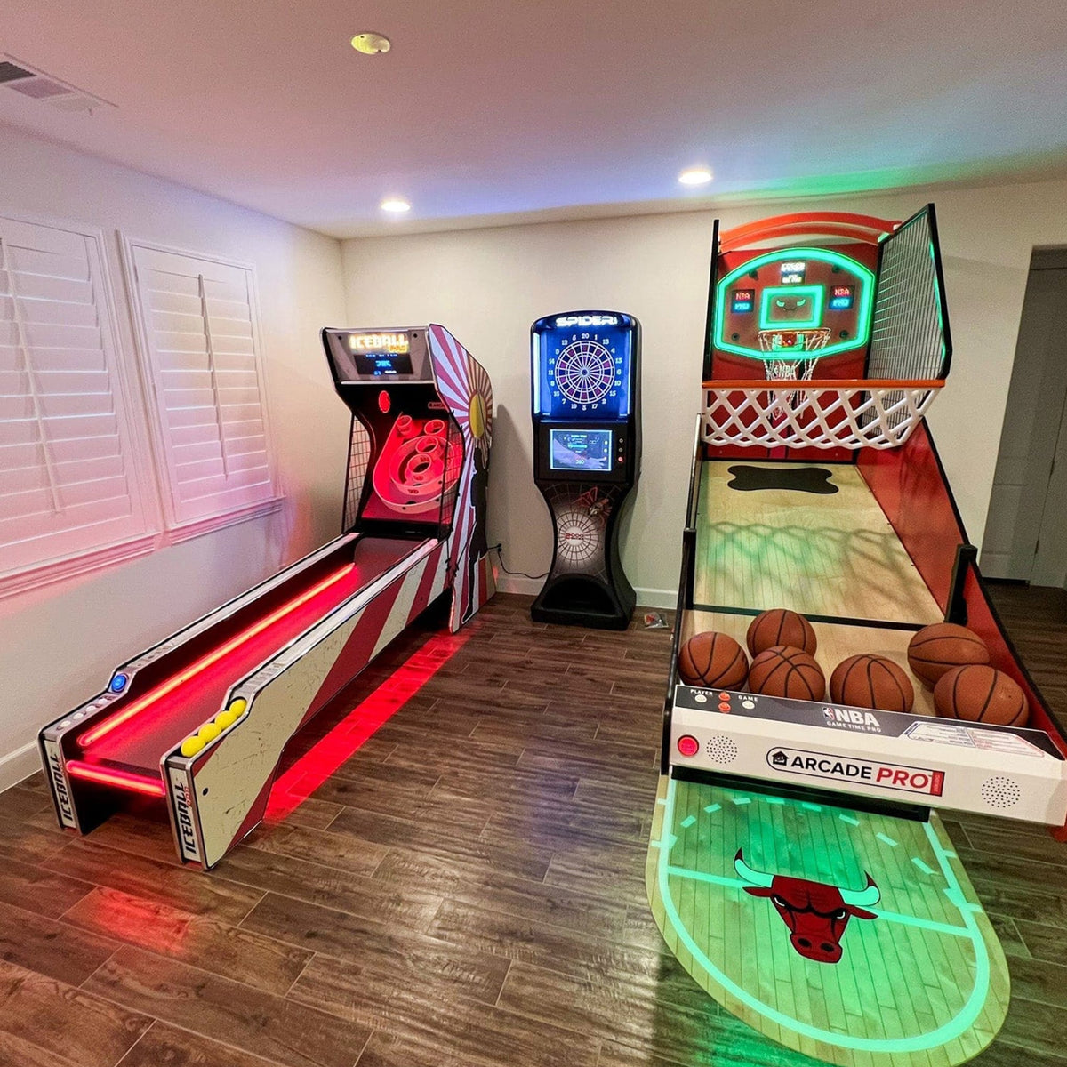 Custom ICE Ball Pro Alley Roller Arcade Ice Ball Pro