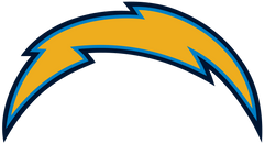 Los Angeles Chargers Premium Pool Table Bundle - Walnut