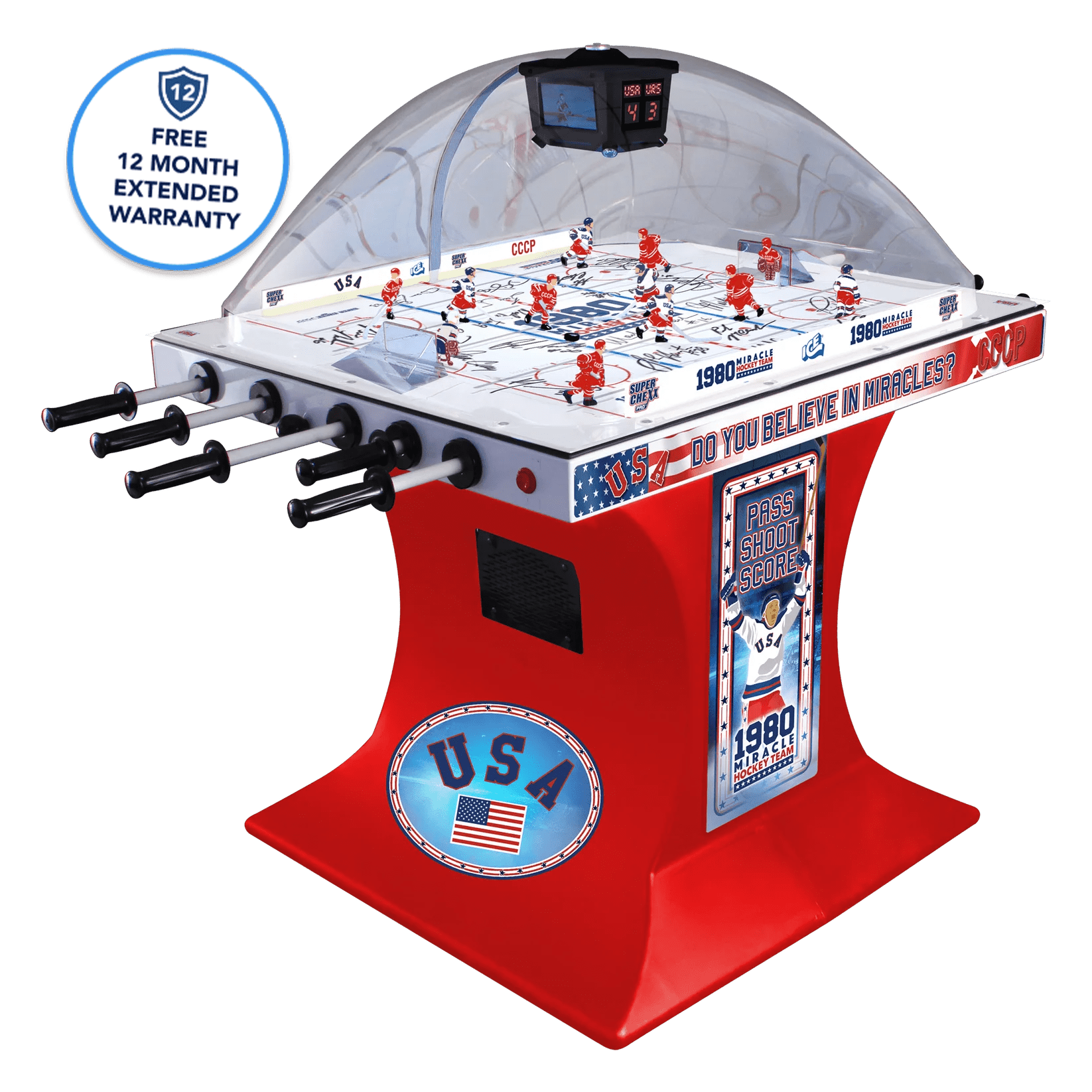 1980 Miracle Hockey Team Chexx Ice Game