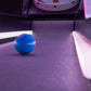 Ready to Ship | ICE Ball Pro Alley Roller with Blue Cabinet Gray Playfield Wood Graphics and Yellow Balls Arcade Innovative Concepts in Entertainment