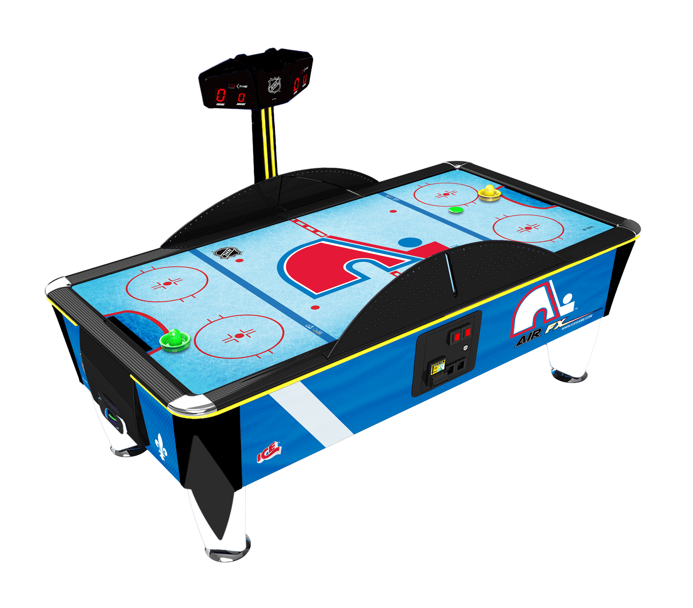 Quebec Nordiques Edition NHL licensed Air FX Air Hockey Full Size