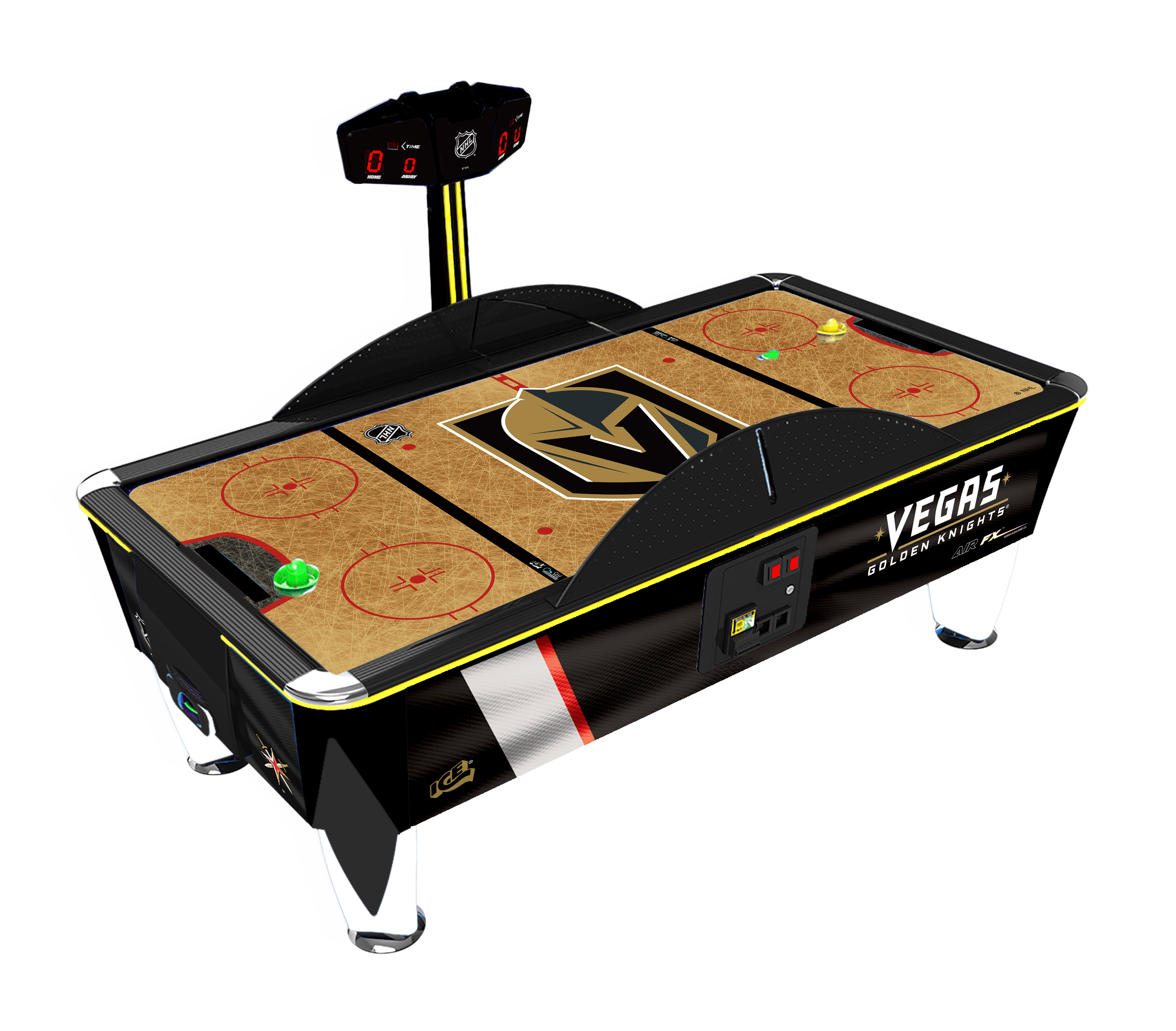 Vegas Golden Knights Edition NHL licensed Air FX Air Hockey Full Size