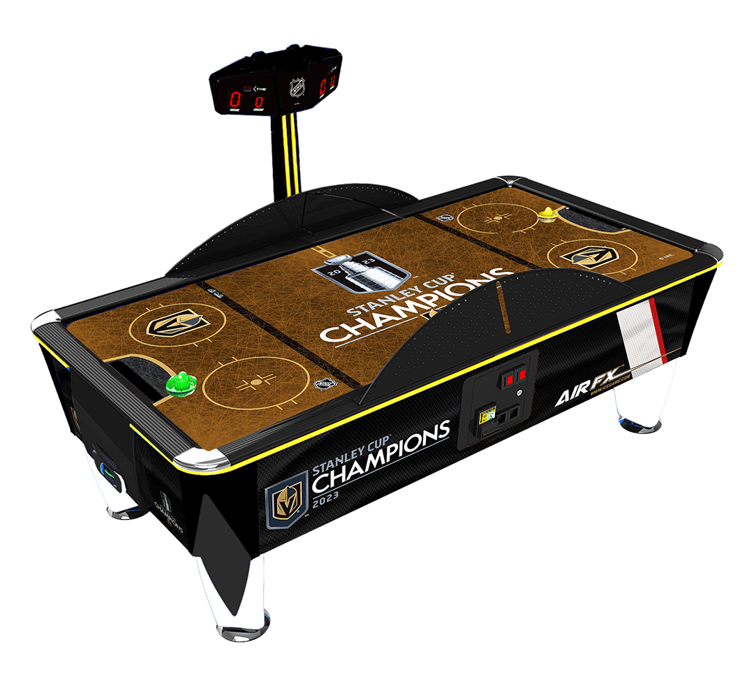 Vegas Golden Knights Stanley Cup Champions Edition NHL licensed Air FX Air Hockey Full Size