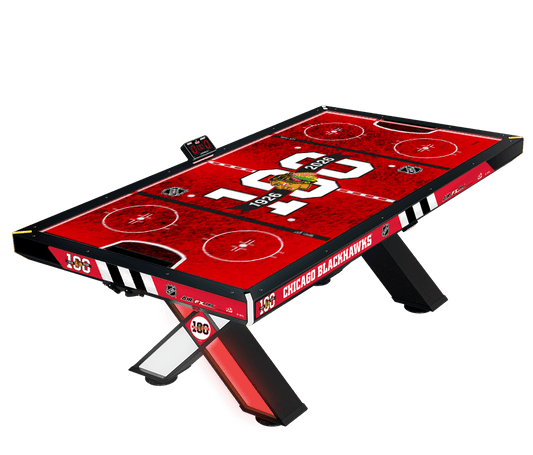 100-year Anniversary Limited Edition NHL Chicago Blackhawks Air Hockey Home Arcade Games