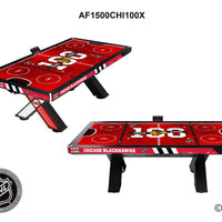 100-year Anniversary Limited Edition NHL Chicago Blackhawks Air Hockey Home Arcade Games