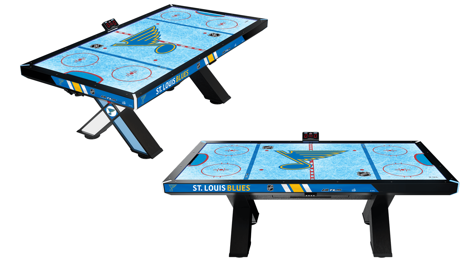 St. Louis Blues NHL Air FX Pro Air Hockey - Call 716-303-4972 or email gkania@icegame.com to order Home Arcade Games