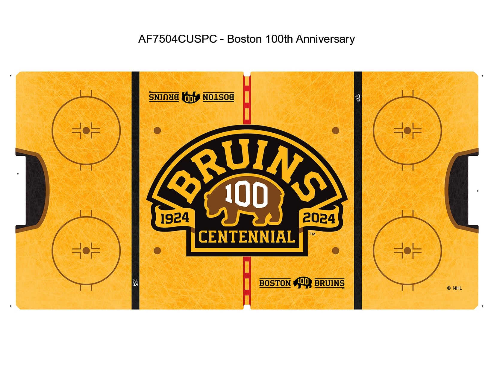 100-year centennial Boston Bruins Air Hockey Air FX Pro