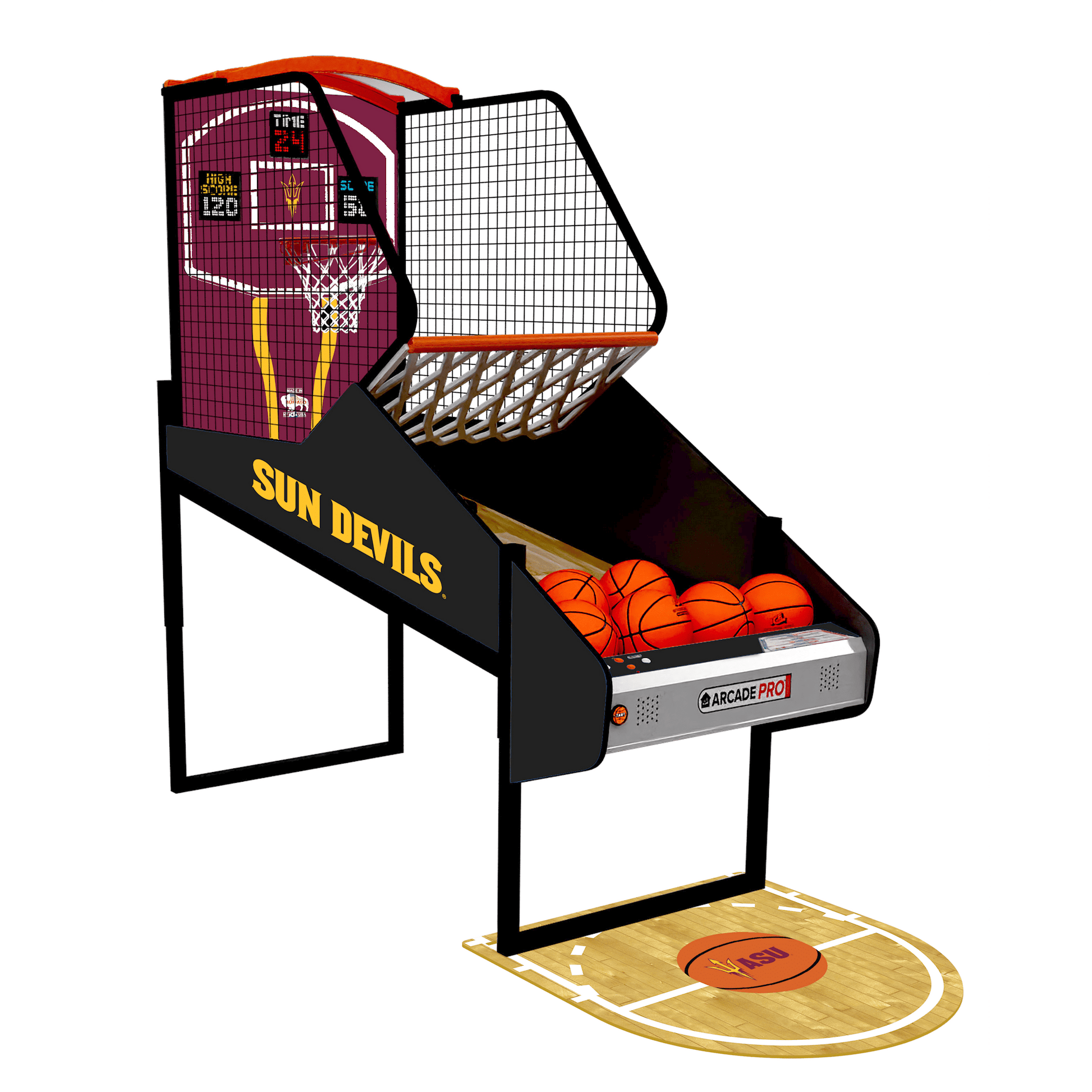 ASU Arizona Sun Devils College Hoops Arcade Innovative Concepts in Entertainment   
