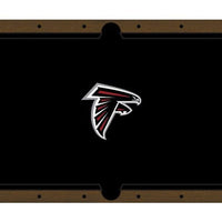 Atlanta Falcons Premium Pool Table Bundle - Walnut Pool Bundle Home Arcade Games   