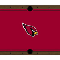 Arizona Cardinals Premium Pool Table Bundle - Walnut Pool Bundle Home Arcade Games   