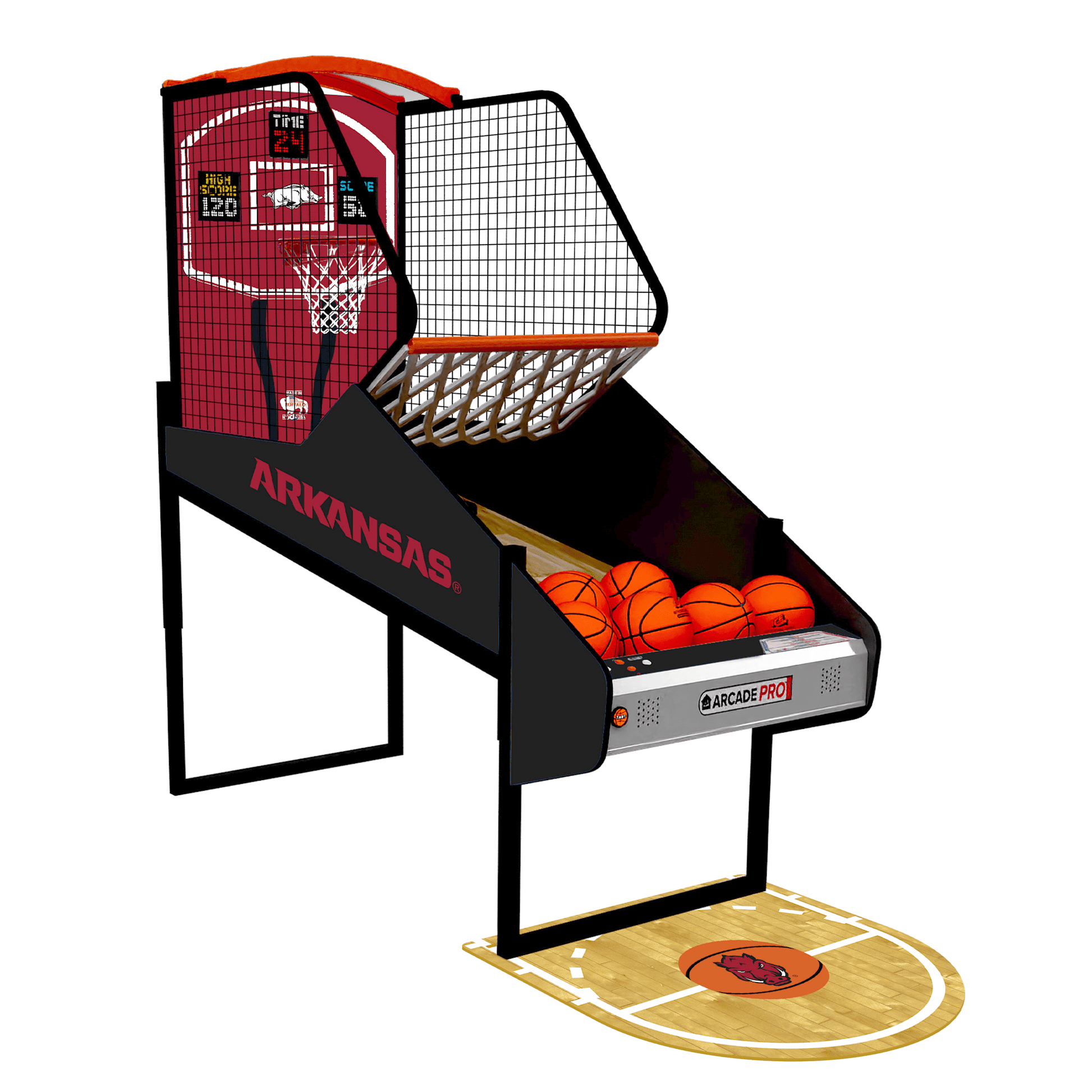 Arkansas Razorbacks College Hoops Arcade Innovative Concepts in Entertainment   
