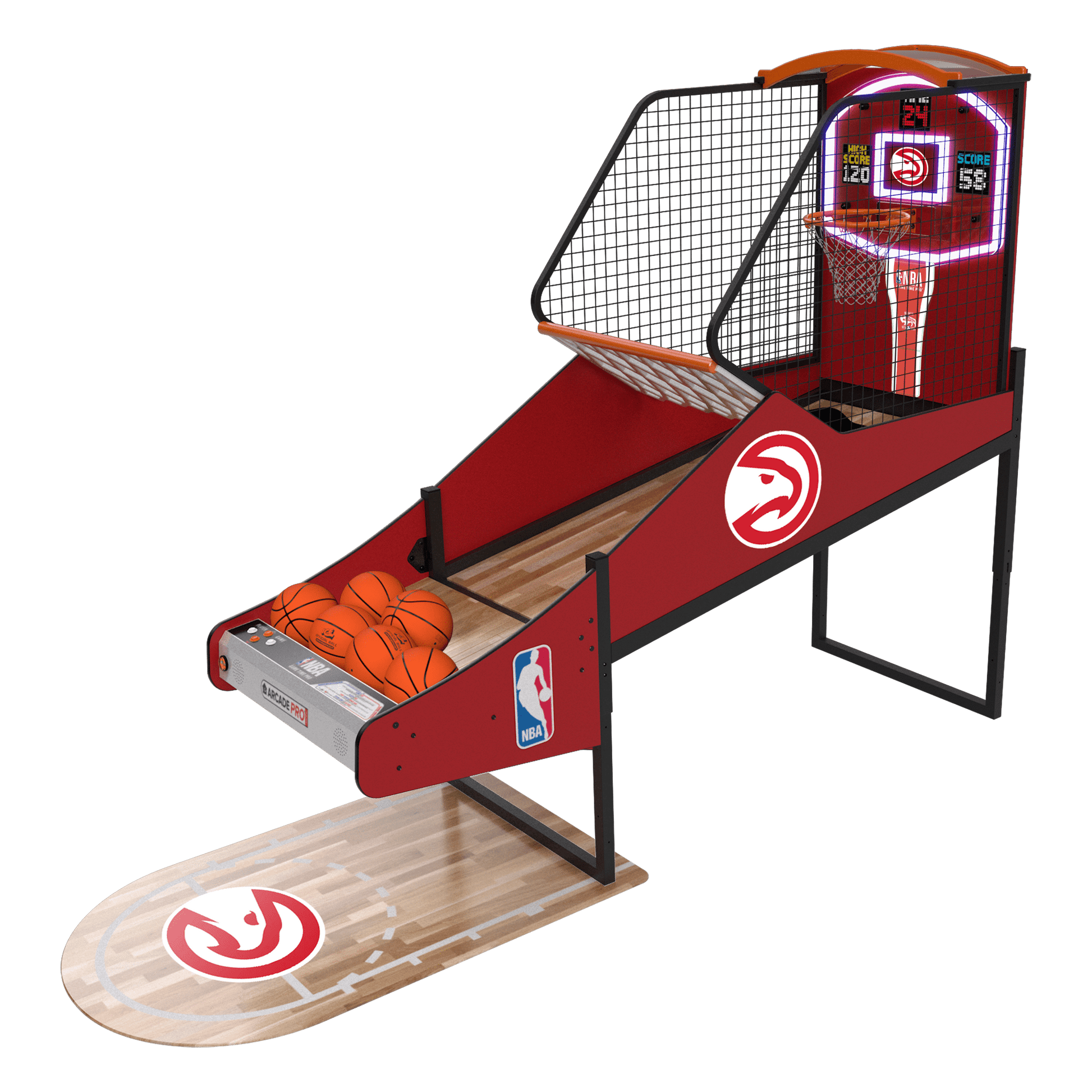 Atlanta Hawks NBA Game Time Pro Long Arcade Innovative Concepts in Entertainment   