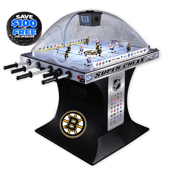 Boston Bruins NHL Super Chexx Pro Bubble Hockey
