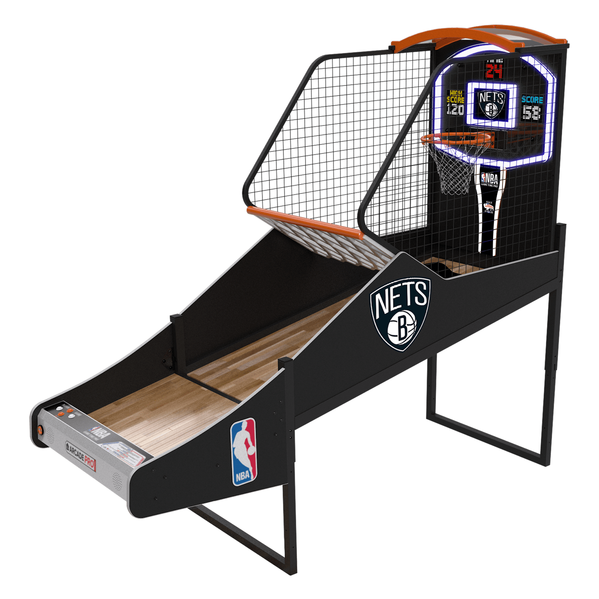 Brooklyn Nets NBA Game Time Pro Long Arcade Innovative Concepts in Entertainment   