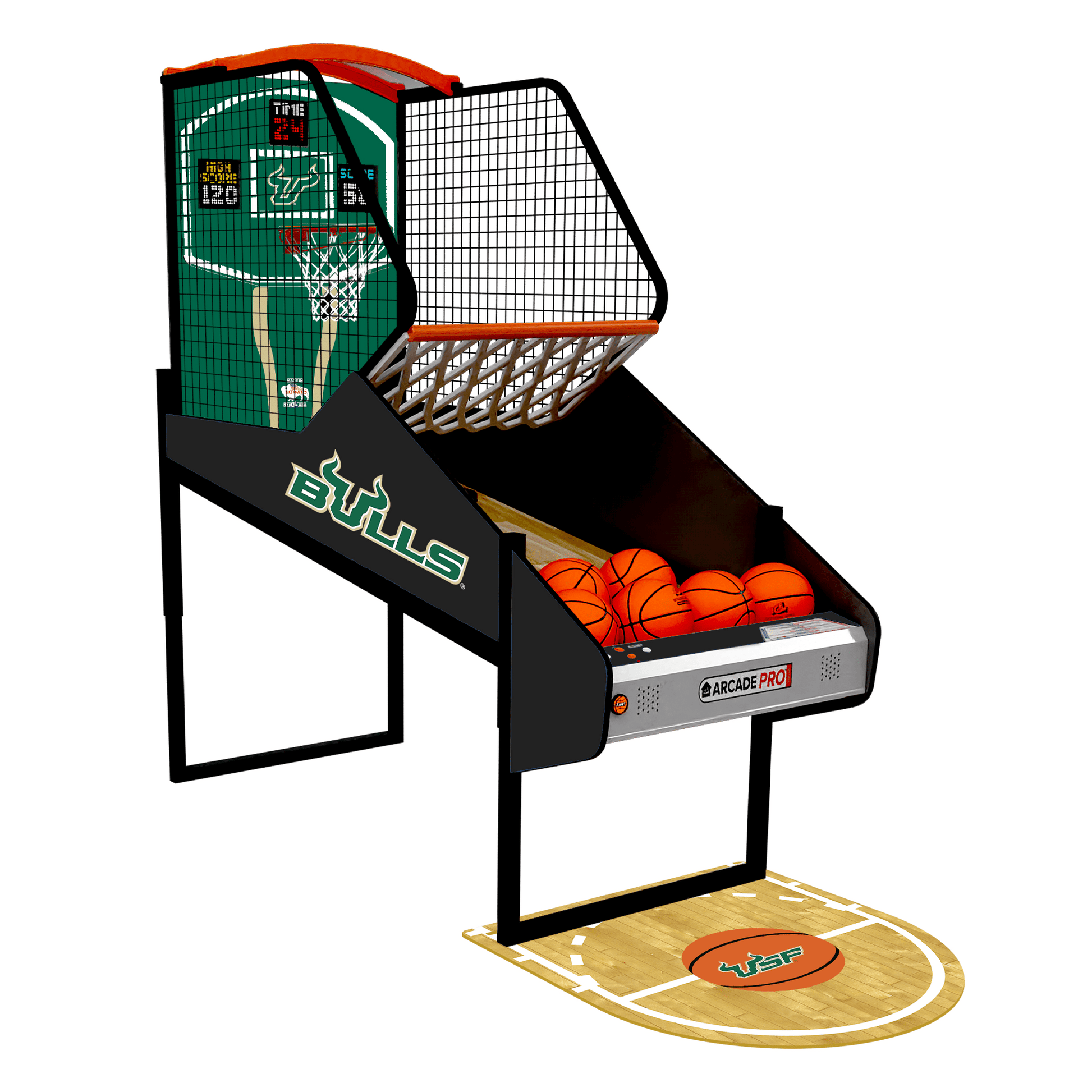 University of South Florida Bulls College Hoops Arcade Innovative Concepts in Entertainment   