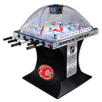 Calgary Flames NHL Super Chexx Pro Bubble Hockey Arcade Innovative Concepts in Entertainment   