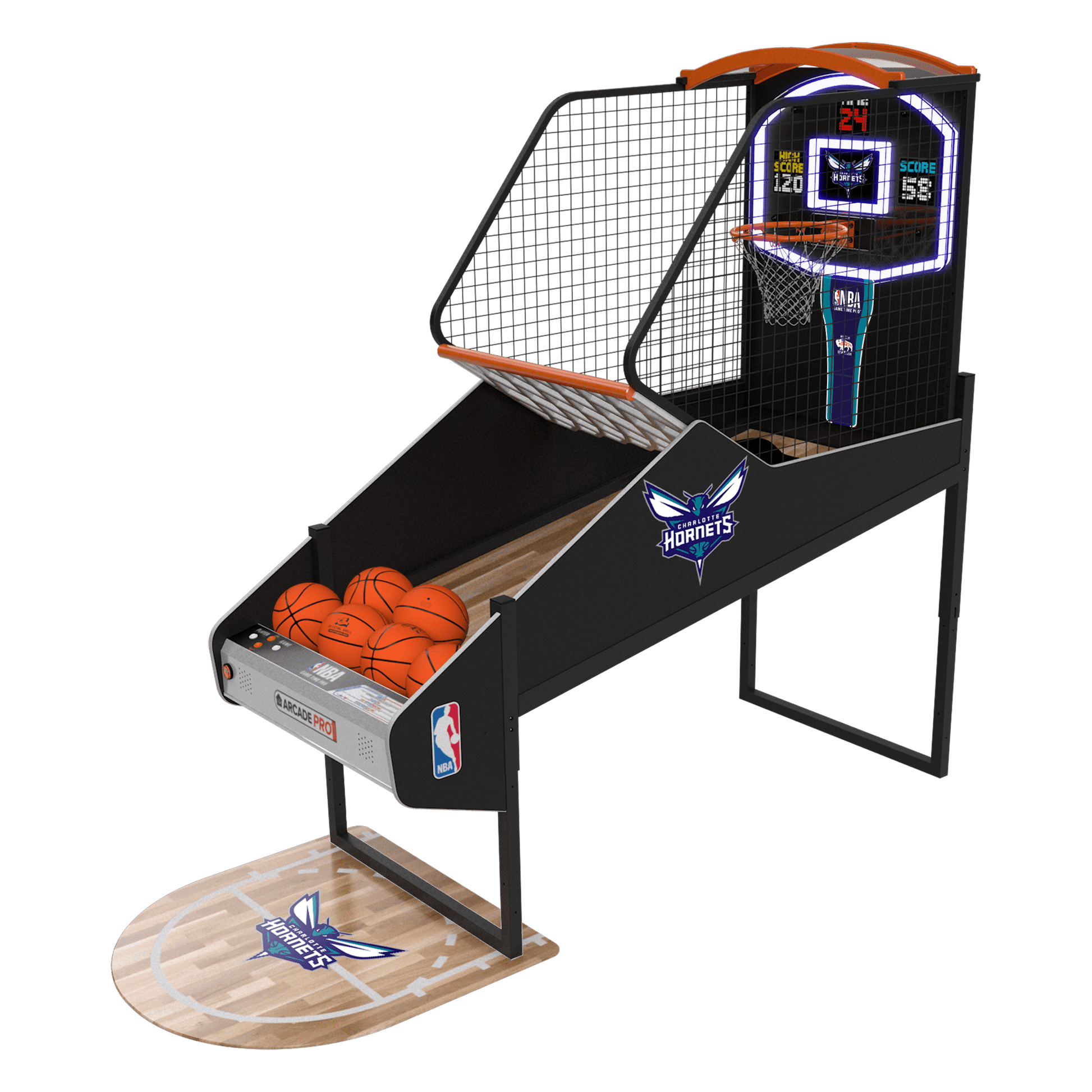Charlotte Hornets NBA Game Time Pro Arcade Innovative Concepts in Entertainment   