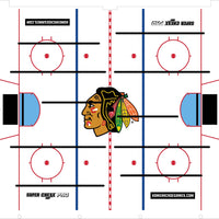 Chicago Blackhawks NHL Super Chexx Pro Bubble Hockey Arcade Innovative Concepts in Entertainment