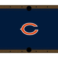 Chicago Bears Premium Pool Table Bundle - Walnut Pool Bundle Home Arcade Games   