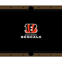 Cincinnati Bengals Premium Pool Table Bundle - Walnut Pool Bundle Home Arcade Games   