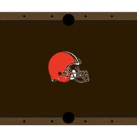 Cleveland Browns Premium Pool Table Bundle - Walnut Pool Bundle Home Arcade Games   