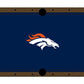 Denver Broncos Premium Pool Table Bundle - Walnut Pool Bundle Home Arcade Games   