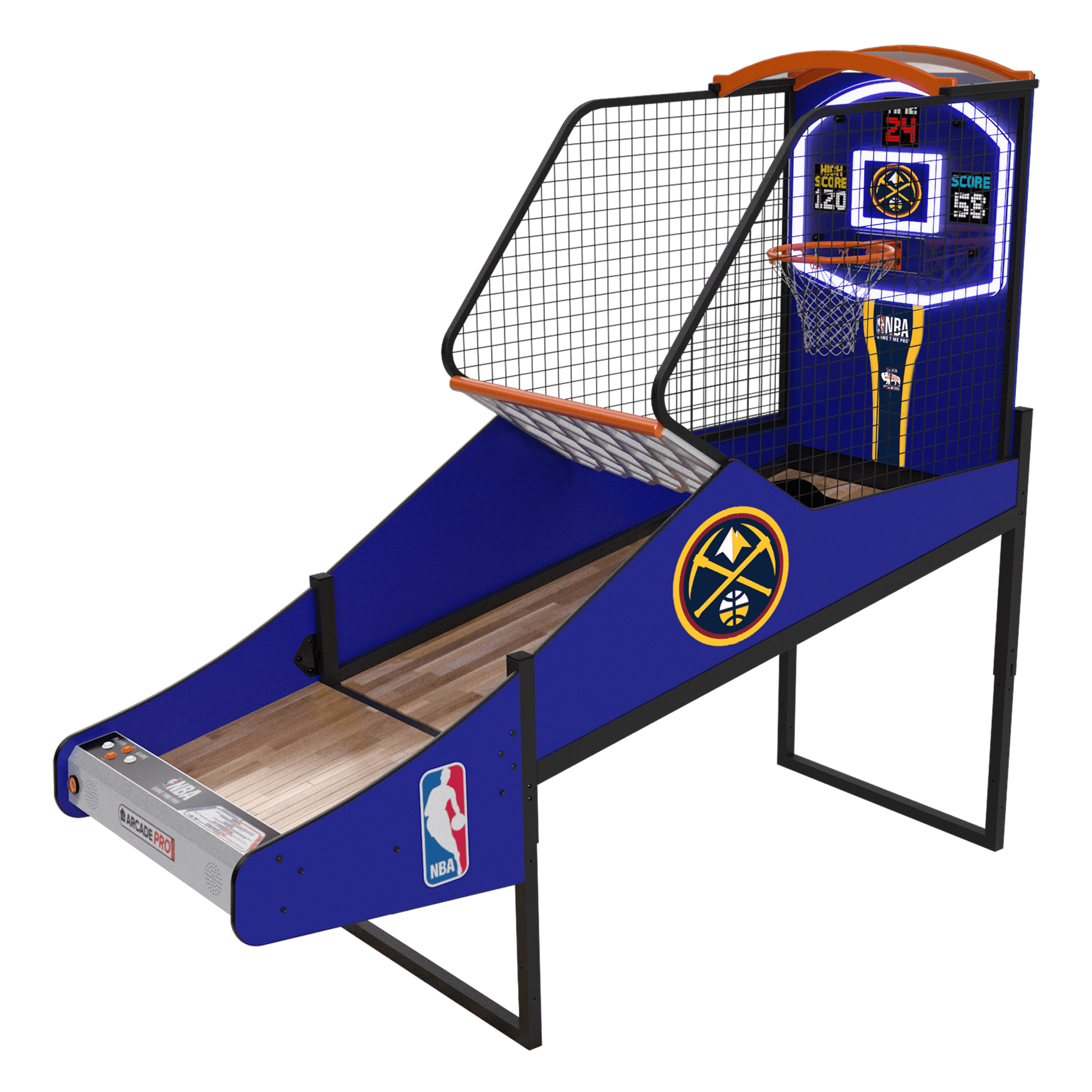 Denver Nuggets NBA Game Time Pro Long Arcade Innovative Concepts in Entertainment   