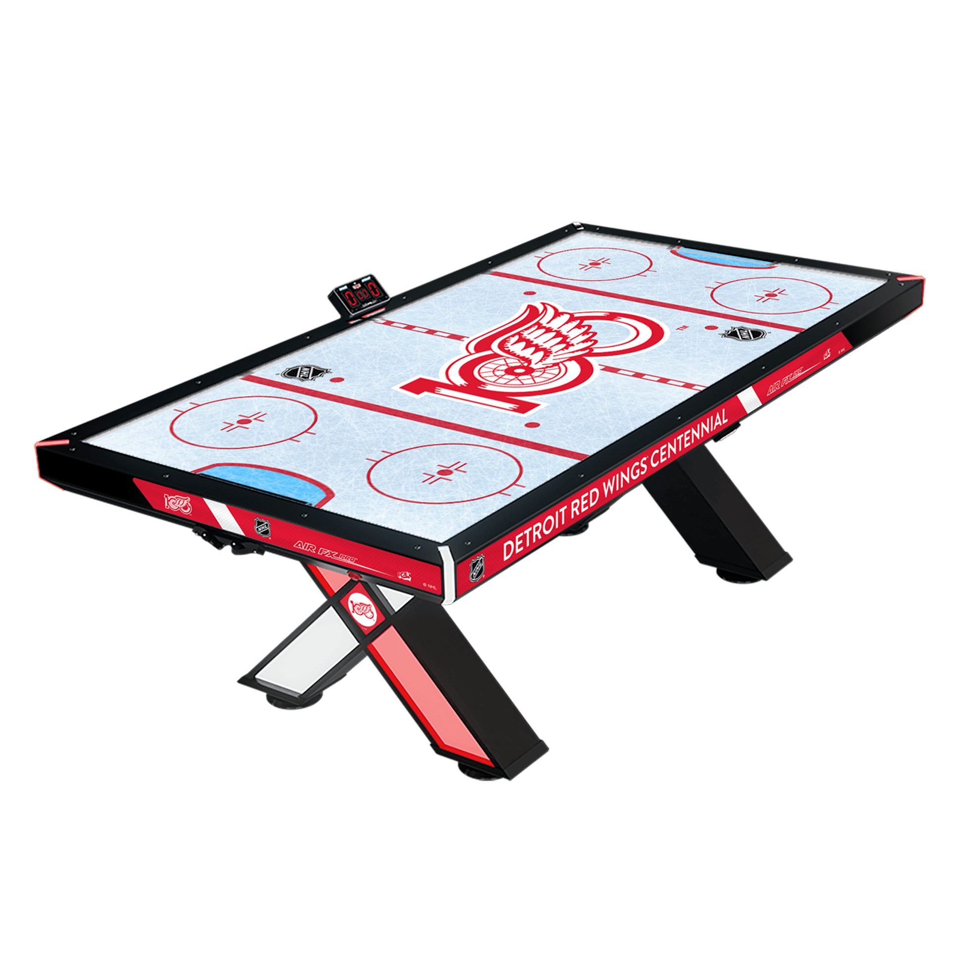 100 Year Anniversary Detroit Red Wings NHL Air FX Pro Home Arcade Games