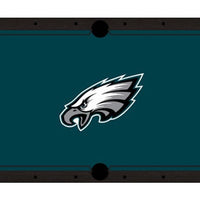 Philadelphia Eagles Premium Pool Table Bundle - Black Ash Pool Bundle Home Arcade Games   