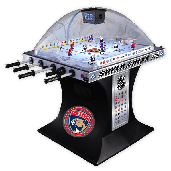 Florida Panthers NHL Super Chexx Pro Bubble Hockey Arcade Super Chexx