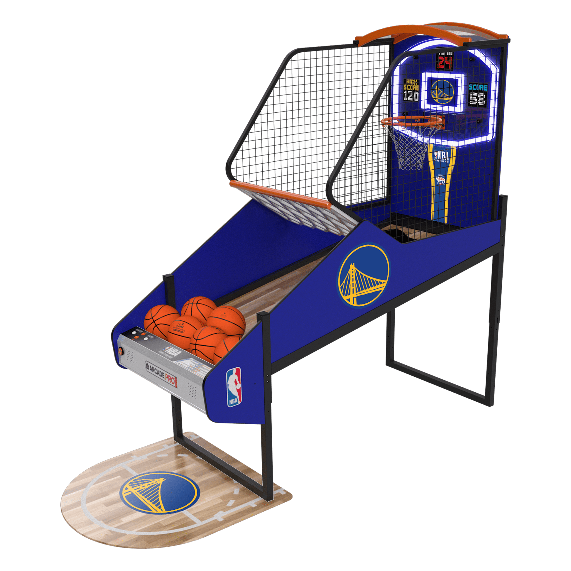 Golden State Warriors NBA Game Time Pro Arcade Innovative Concepts in Entertainment   