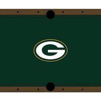 Green Bay Packers Premium Pool Table Bundle - Walnut Pool Bundle Home Arcade Games   