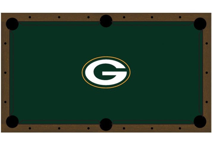 Green Bay Packers Premium Pool Table Bundle - Walnut – Home Arcade Games